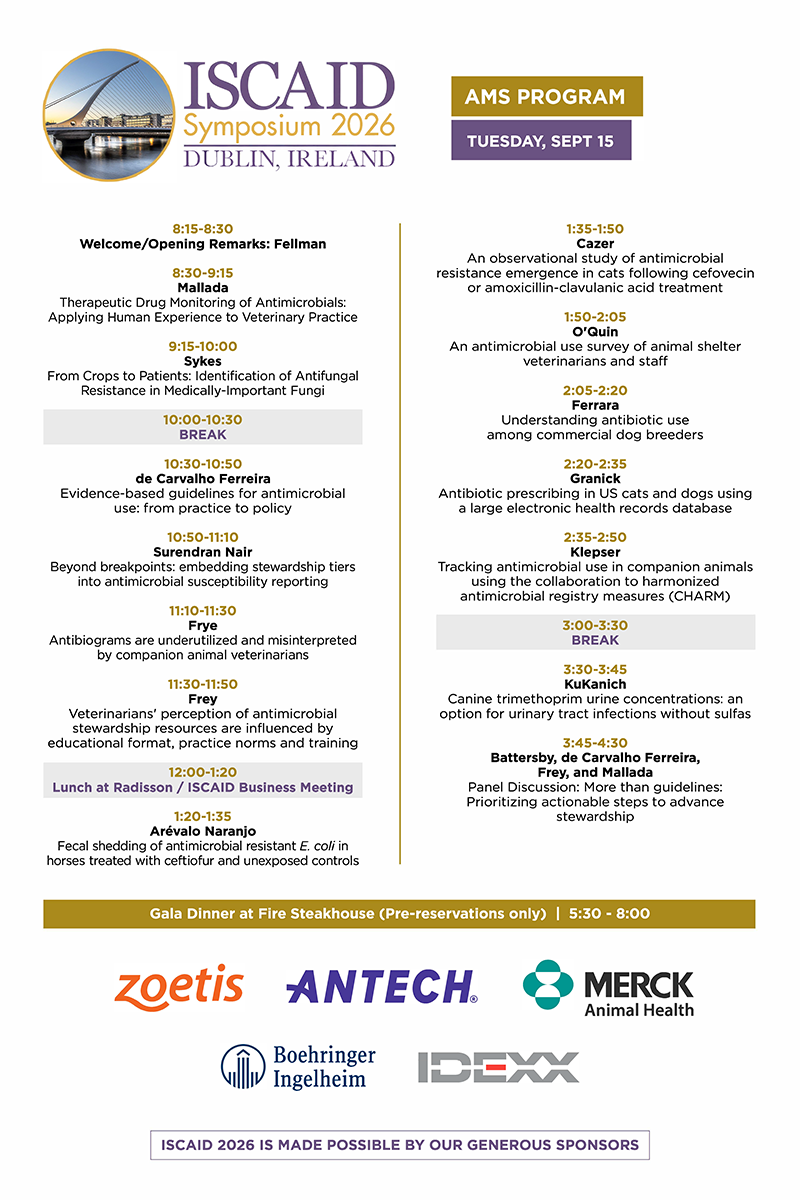 ISCAID Symposium Schedule 2026