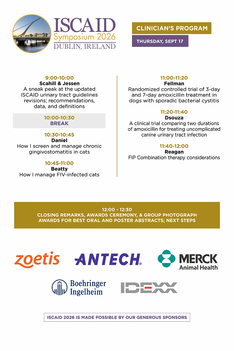 ISCAID Symposium Schedule 2026